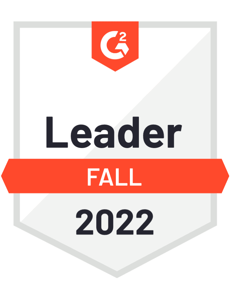 G2 Leader Fall 2022 badge